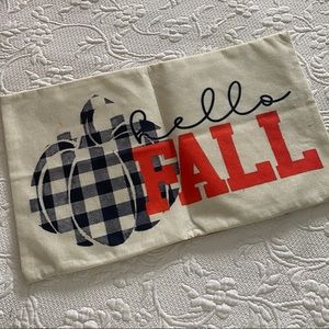 Amazon Home | NWOT Hello Fall Pillow Cover